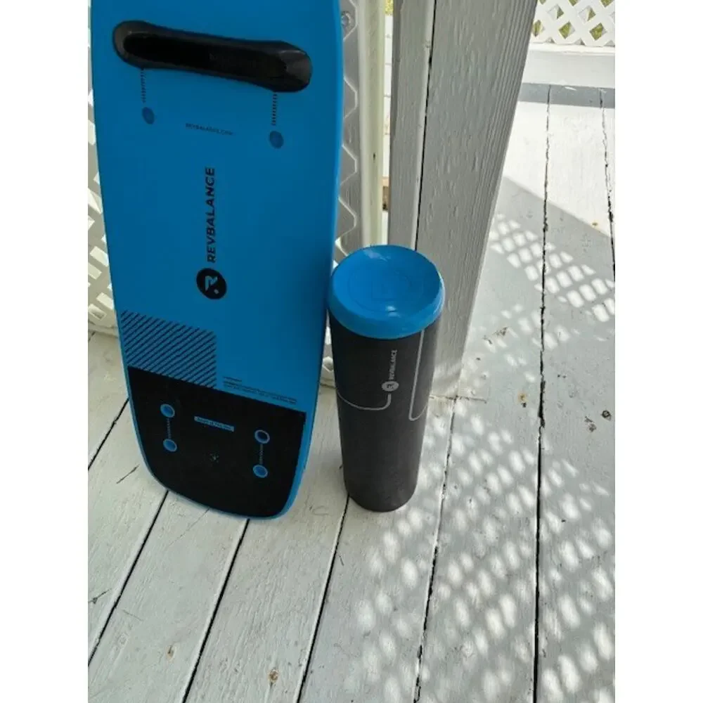 REVbalance Balance Board Trainer+Roller+Board Set+Core Strength & Stability